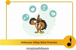 kebiasaan hidup sehat pramuka