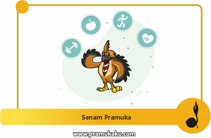 senam pramuka