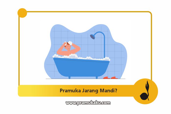 alasan pramuka jarang mandi saat berkemah