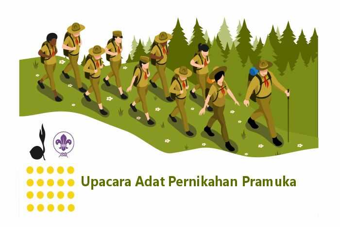 upacara adat pernikahan pramuka