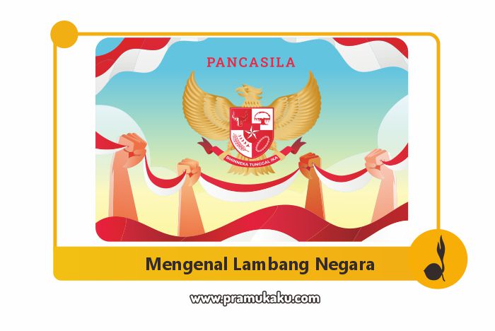 anggota pramuka harus mengenal lambang negara