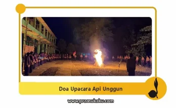 doa upacara api unggun