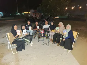 Komunitas Baca Akal Aksara Sukamara